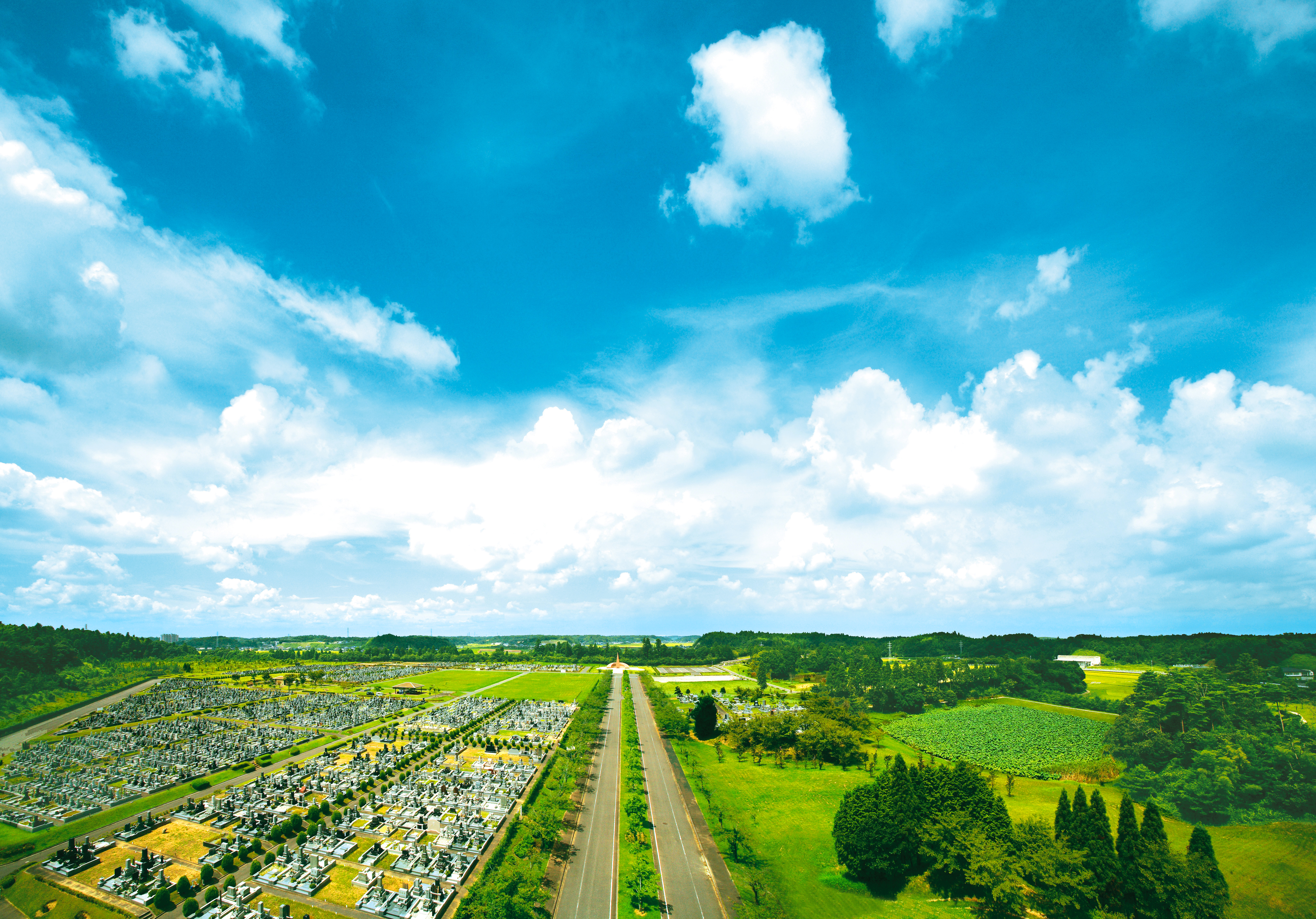 成田メモリアルパーク風景